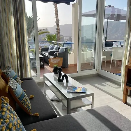 דירה Mogan Pearl - Pool - Double Terrace - Ocean View - - Wifi - Wonderful Complex - Free Digital Travel Guide