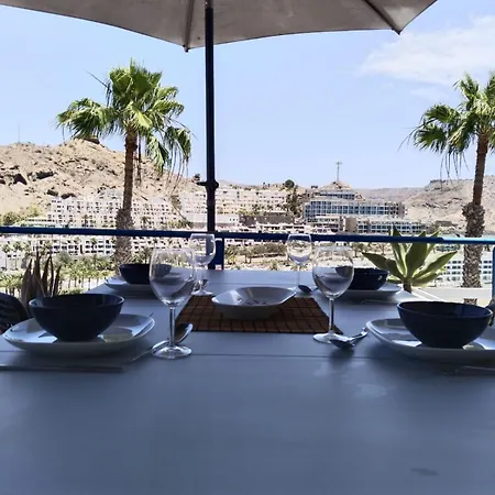 דירה Mogan Pearl - Pool - Double Terrace - Ocean View - - Wifi - Wonderful Complex - Free Digital Travel Guide